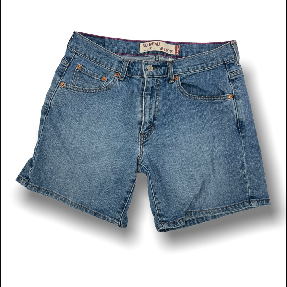 Vintage Levi's Nouveau 515 Denim Shorts Women's Size 10